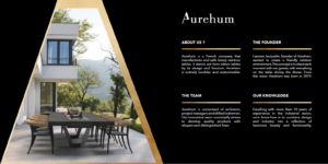 Katalog hochwertige Außenmöbel der Marke Aurehum