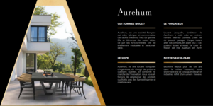 Catalogue Aurehum marque mobilier extérieur haut de gamme