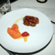 Recipe of duck breast with citrus fruits a la plancha