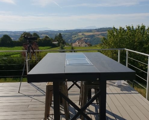 custom outdoor kitchen